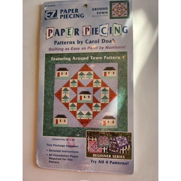 Paper Piecing Pattern for Quilting B33 - Picture 1 of 2